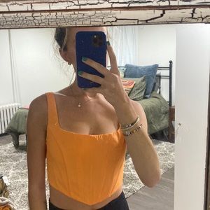 Princess Polly | Orange Bustier